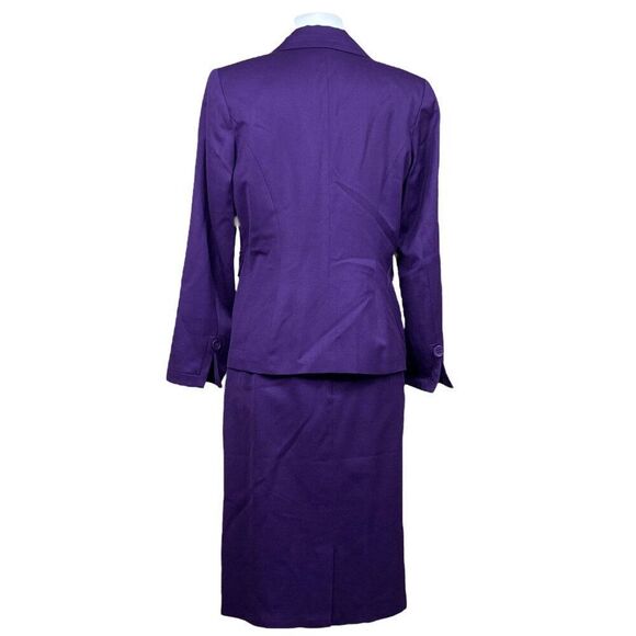 Pendleton Wool Suit Set Size 10/12 Purple - Picture 4 of 9
